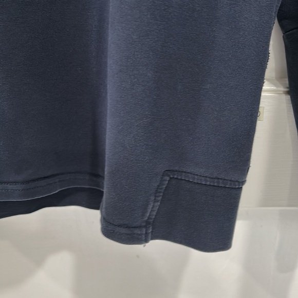 7 Diamonds Supima Mulholland Drive Hoodie Sweatshirt in Navy - Large - Picture 4 of 8